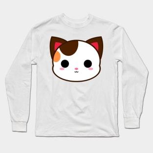 Cute Spotted Calico Cat Long Sleeve T-Shirt